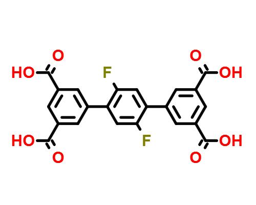 2',5'-二氟代-[1,1':4'-1'']-三聯苯-3,3″,5,5″-四甲酸
