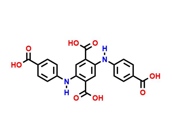 2,5-二(4-羧基苯)氨基對苯二甲酸